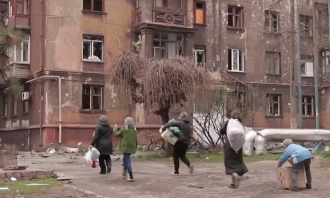 Зруйноване місто, фото: скріншот з відео