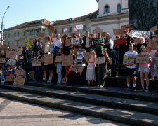Мітинг на підтримку Михайла Федорова у Львові