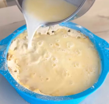 Ленивый яблочный пирог: фото скрин рецепта