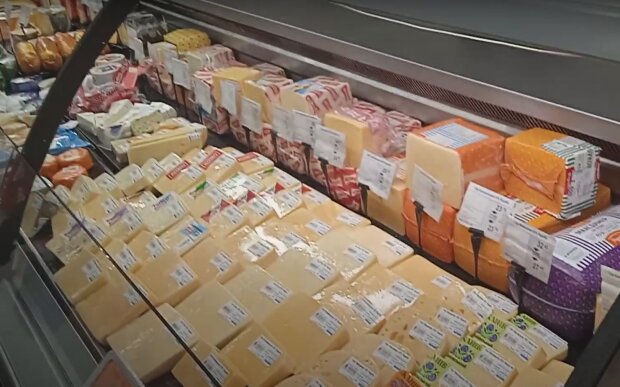 Цены на сыр. Фото: скрин youtube