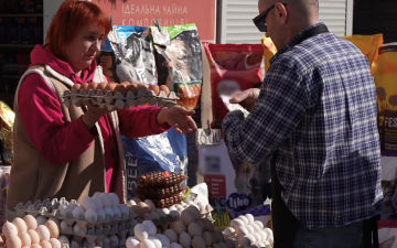 Цены на яйца. Фото: скрин youtube