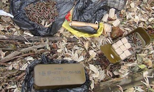 Росіянина з набоями та вибухівкою затримали на Донеччині (відео)