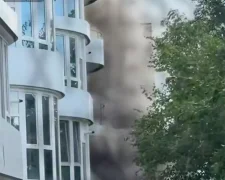 Пожежа у ЖК «Море» на вулиці Львівській в Одесі