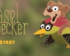 Популярные ласка и дятел стали героями игры