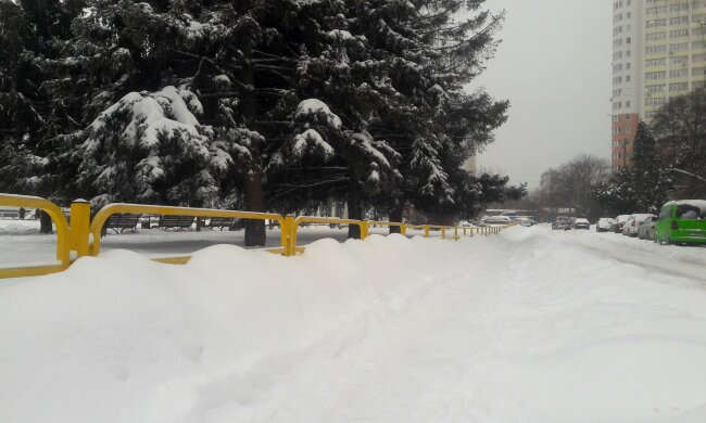 Зима, мороз - фото Знай.ua