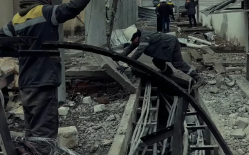 Последствия атаки по энергетике. Фото: скрин youtube