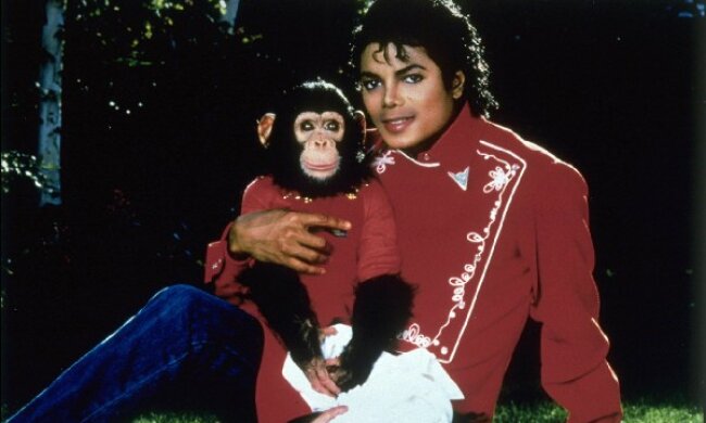 Майкл Джексон і Бабблз, фото з соцмереж