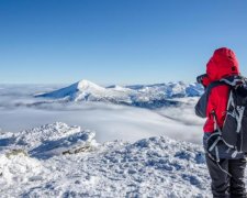 Гигантский глаз: фотограф поймал восход солнца в Карпатах