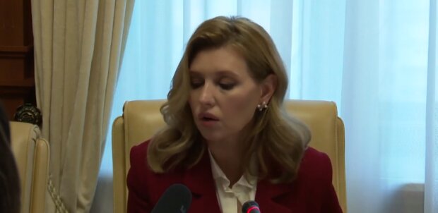 Елена Зеленская, скриншот YouTube