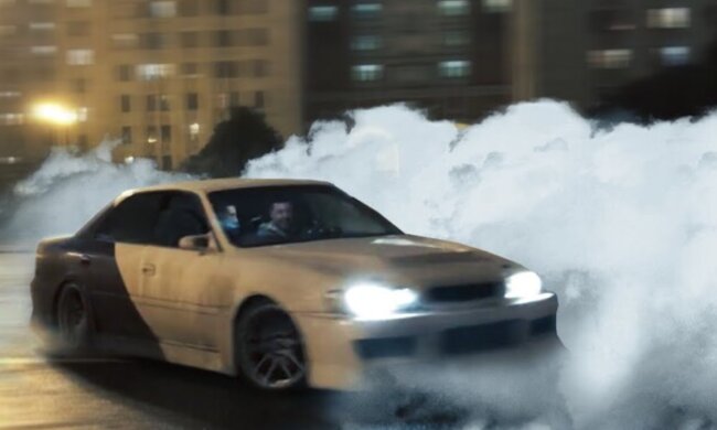 Автомобільний дрифт, скріншот: YouTube
