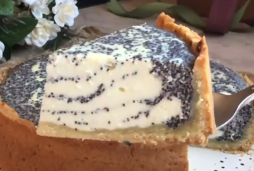 Сирно-маковий пиріг, кадр з відео