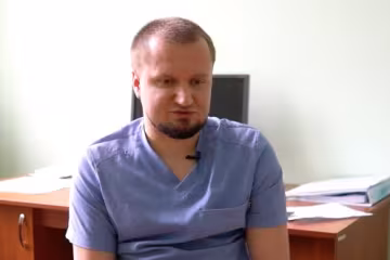 Белорусский врач Максим Павловский