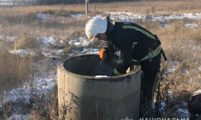 Рятувальники витягли з колодязя мокрого малюка, і він визнав їх татусями