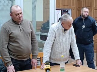 Комбрига Олега Побережнюка взяли под стражу в зале суда, фото: youtube