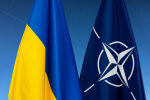 ФЛАГИ УКРАИНЫ И НАТО. ФОТО: МИД УКРАИНЫ