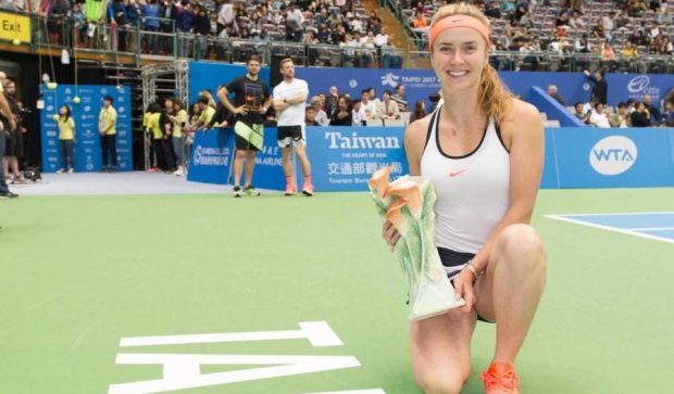Свитолина триумфовала на Taiwan Open