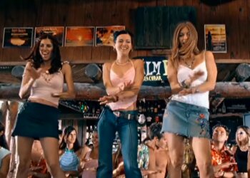 Группа Las Ketchup, кадр из клипа на песню "The Ketchup Song (Asereje)"