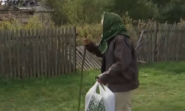 Пенсионерка, кадр из видео