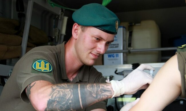 Український медик "Хімік", фото: armyinform