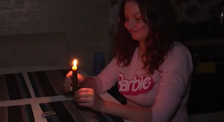 Відключення світла. Фото: скрін youtube