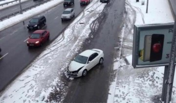 Авария блокировала столичный Подол