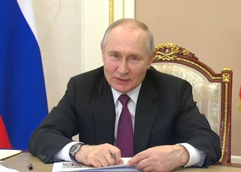 Владимир путин, скриншот из видео