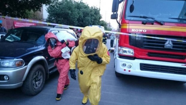 В Китае эвакуировали 1141 человека из-за утечки химикатов