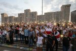 Митинг в Беларуси, скриншот: YouTube