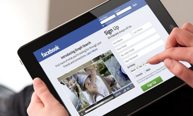 сбой в работе Facebook