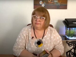 Людмила Хомутовська, фото: скріншот із відео