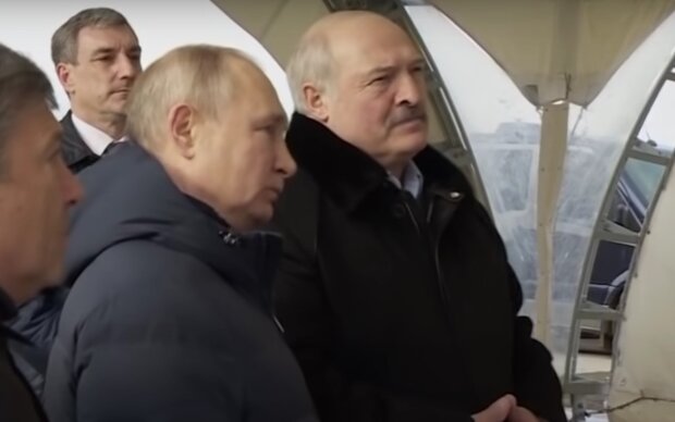 путин и Лукашенко. Фото: скрин из видео