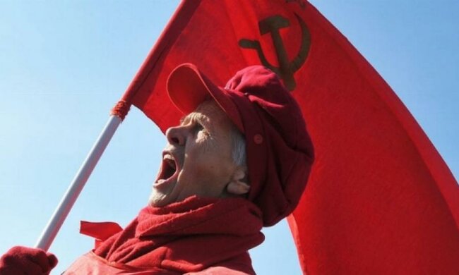 Украинцы протестую против декоммунизации 