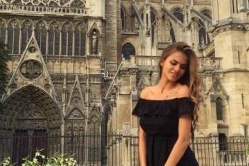 Российская модель подогрела булки в солнечной Италии: фото