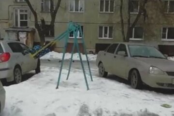 Герой парковки у Києві, фото з фейсбук