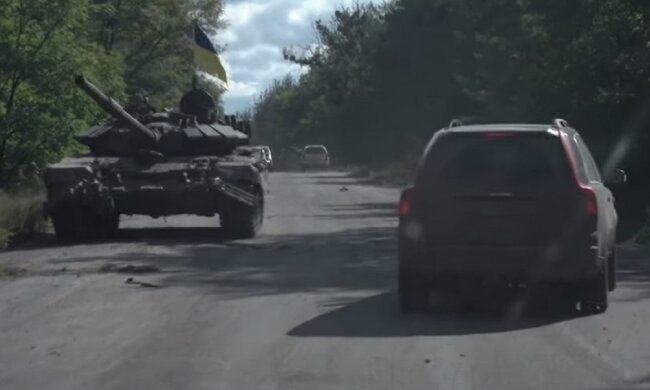 Визволення українських міст. Фото: скриншот  з відео