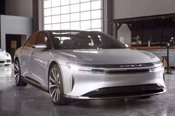Lucid Motors Air, the verge