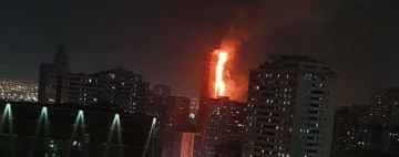 пожежа в хмарочосі Шарджа, скрін з відео