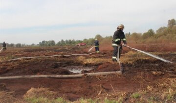 На Львівщині горять торфовища