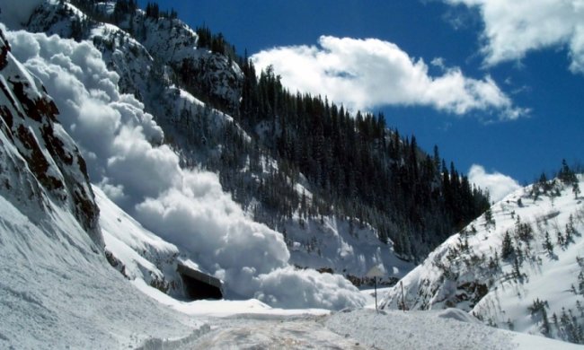 Украинцев предупредили об опасности схода лавин