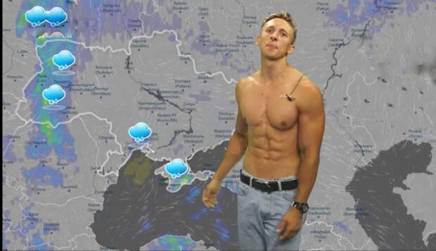 Ведущий прогноза погоды, фото: скриншот из видео