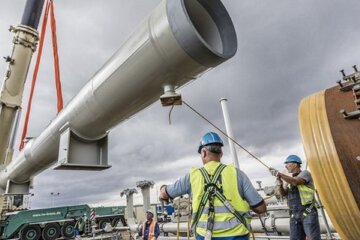 Будівництво газопроводу. Фото: Цензор.Ні.