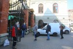 черга на ринок, фото: Андрій Садовий (Фейсбук)