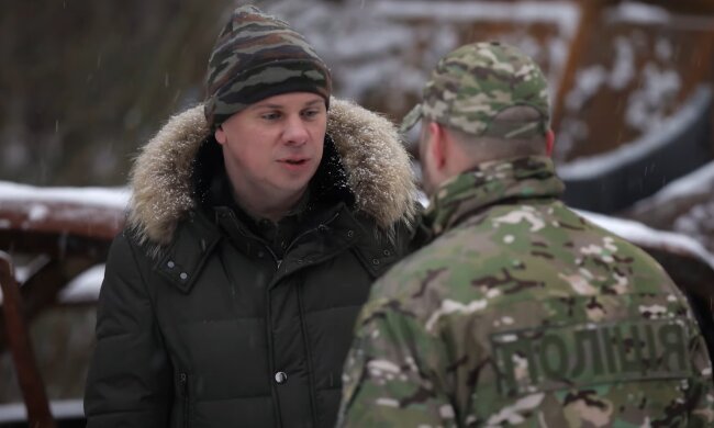 Дмитро Комаров, кадр із документального фільму "Рік"