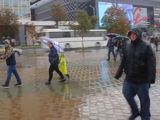 Дождь, скриншот из видео