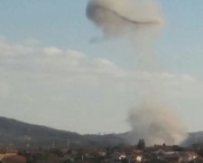 Оприлюднені знімки вибухів на військовому заводі в Сербії