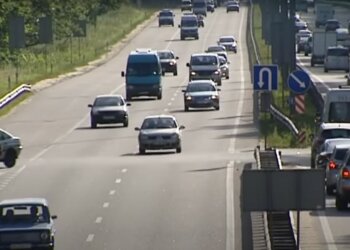 киевские дороги, скриншот из видео