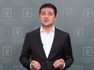 Володимир Зеленський, скріншот: Звернення Президента
