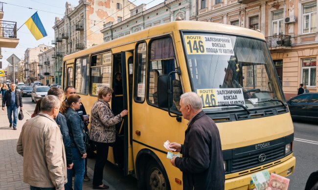 маршрутка Одеса проїзд