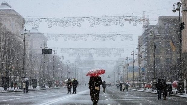 Выпросили! Зима побалует киевлян снегом 9 января