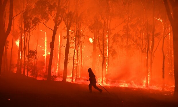 Пожежі в Австралії, фото: The Guardian